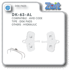 Klocki hamulcowe Zeit DK-63AL