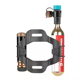 Zestaw naprawczy + pompka ręczna CO2 BLACKBURN PRO PLUGGER CO2 TIRE REPAIR KIT czarny (NEW)