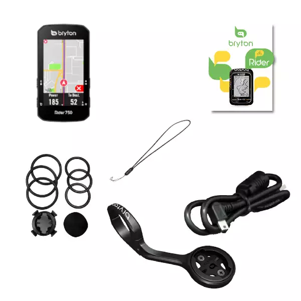 アクセサリー bryton Rider 750 GPS Bike Computer Bryton Unisex-Dorosły Rider BRYTON.R750SE Komputer Rowerowy