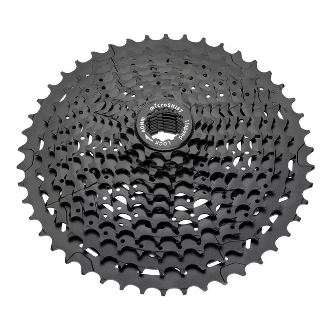 Kaseta MICROSHIFT XLE 11.rzędowa, Stalowa do 36T Aluminiowa 42T