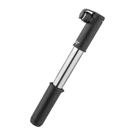 Pompka ręczna BIRZMAN Scope Apogee (Presta/Schrader), 120psi/8.3 bar, Długość 220mm, CNC, Srebrno-Czarna