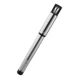 Pompka ręczna BIRZMAN Infinite Apogee Road (Presta/Schrader), 160psi/11bar, Długość 255mm, CNC, Srebrna
