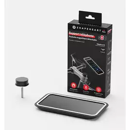 Uchwyt rowerowy na telefon SHAPEHEART STEM M, Mocowanie na kapsel sterów (NEW)