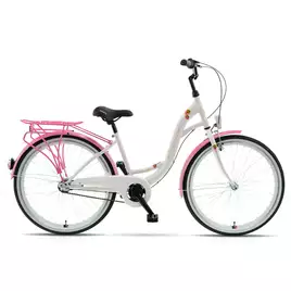Kands GIULIA 3-BIEGI 26" biało-różowy
