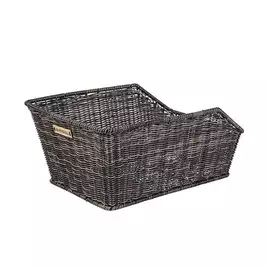 Kosz na tylny bagażnik BASIL CENTO RATTAN LOOK WSL, WSL System, wodoodporny nature brown (NEW 2024)
