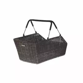 Kosz na tylny bagażnik BASIL CENTO RATTAN LOOK MULTI, MULTI System, (bez wspornika) wodoodporny nature brown (NEW 2024)