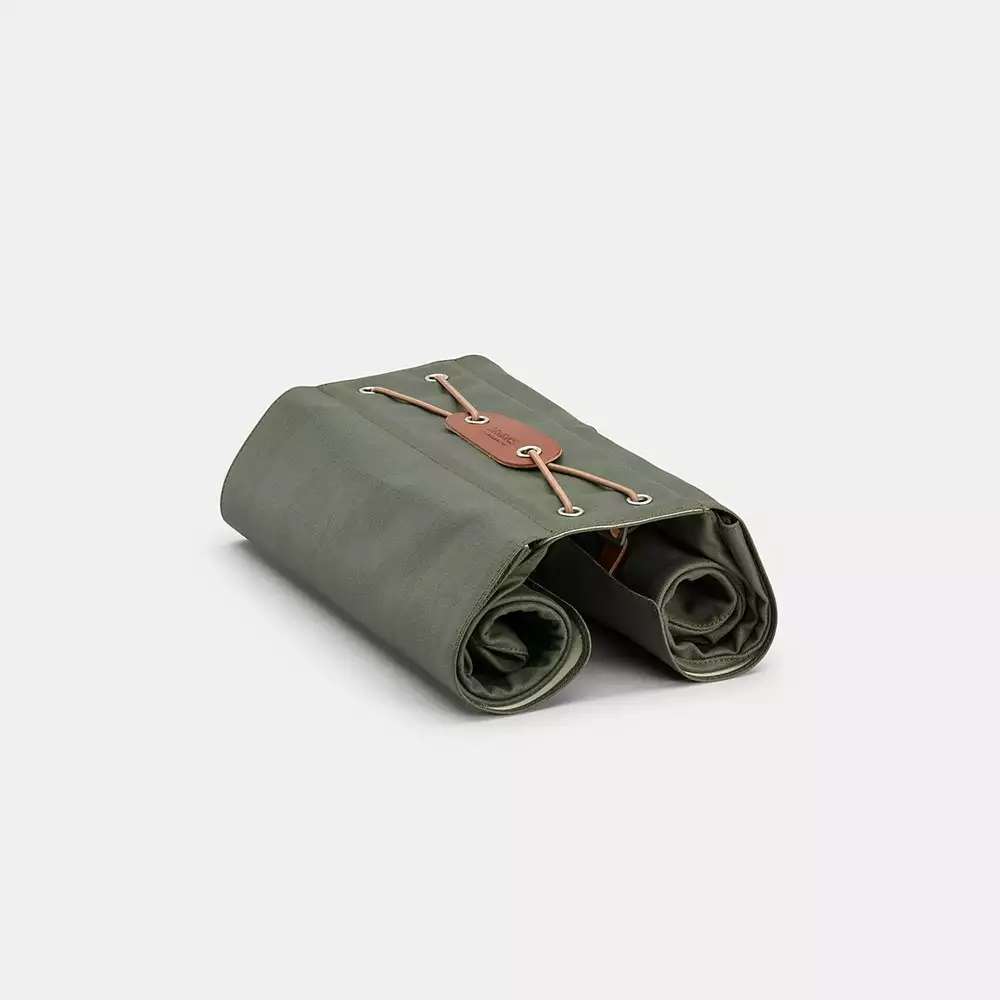 Sakwy Brooks Brick Lane Panniers Sage Green/Honey – stylowe