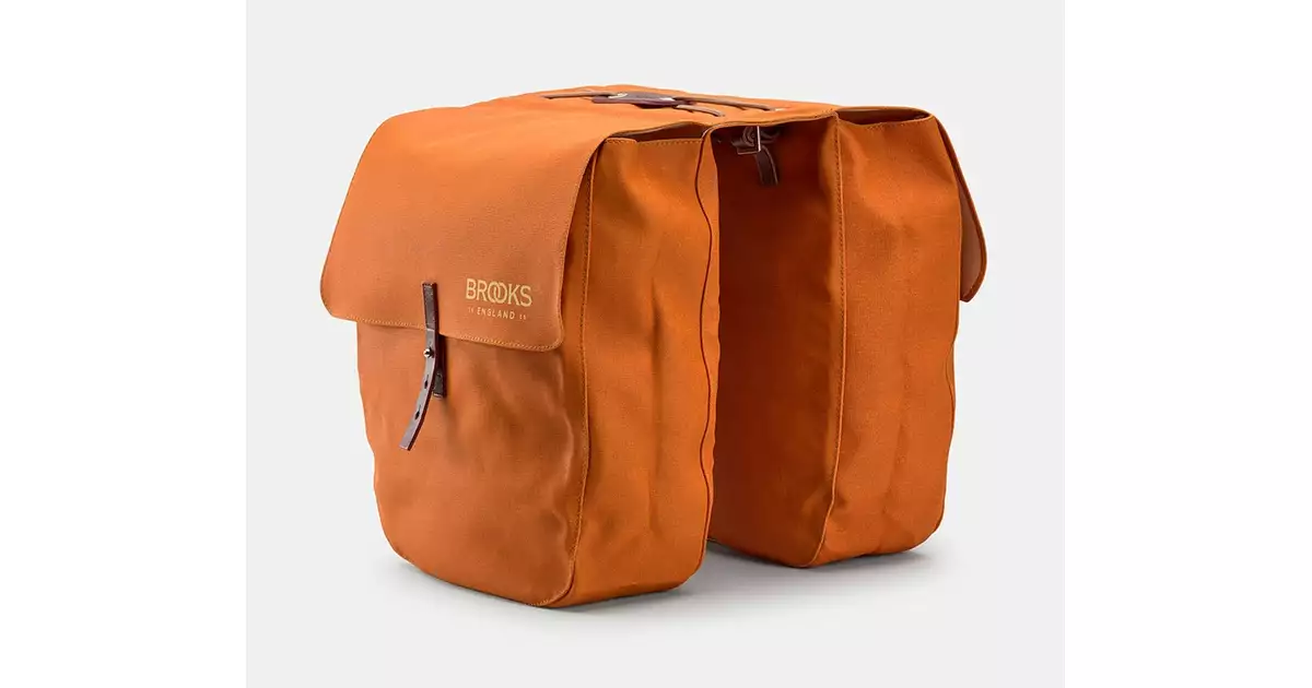 Sakwy Brooks Brick Lane Panniers Gooseback/Maroon – stylowe