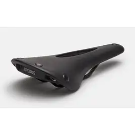 Siodełko BROOKS C15 CARVED, Black, Steel Rail, Waga 432g, Linia Cambium (NEW)