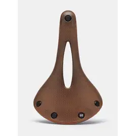 Siodełko BROOKS C17 CARVED, Orange, Steel Rail, Waga 446g, Linia Cambium (NEW)