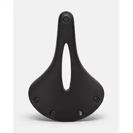 Siodełko BROOKS C19 CARVED, Black, Steel Rail, Waga 473g, Linia Cambium (NEW)