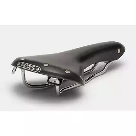 Siodełko BROOKS SWALLOW B15, Black, Steel Rail, Waga 490g, Linia Leather (NEW)