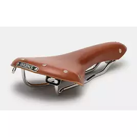 Siodełko BROOKS SWALLOW B15, Honey, Steel Rail, Waga 490g, Linia Leather (NEW)