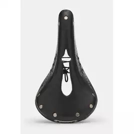 Siodełko BROOKS B17 NARROW CARVED, Black, Steel Rail, Waga 510g, Linia Leather (NEW)