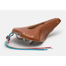 Siodełko BROOKS B17 NARROW CARVED, Honey, Steel Rail, Waga 510g, Linia Leather (NEW)