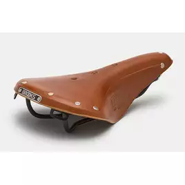 Siodełko BROOKS B17, Honey, Steel Rail, Waga 520g, Linia Leather (NEW)