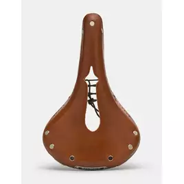 Siodełko BROOKS B17 CARVED, Honey, Steel Rail, Waga 520g, Linia Leather (NEW)