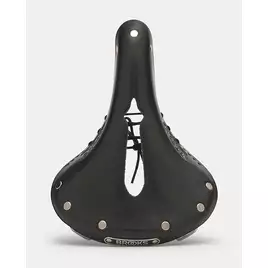 Siodełko BROOKS B17 CARVED SHORT, Black, Steel Rail, Waga 460g, Linia Leather (NEW)