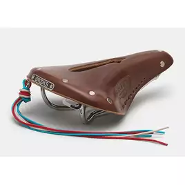 Siodełko BROOKS B17 CARVED SHORT, Brown, Steel Rail, Waga 460g, Linia Leather (NEW)