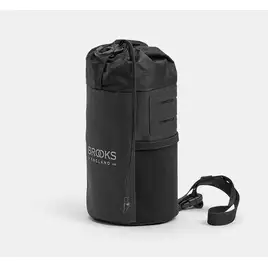 Torba na kierownicę BROOKS SCAPE FEED POUCH, Black, Pojemność 1L, Mocowanie na paskach, Wodoodporna (NEW)
