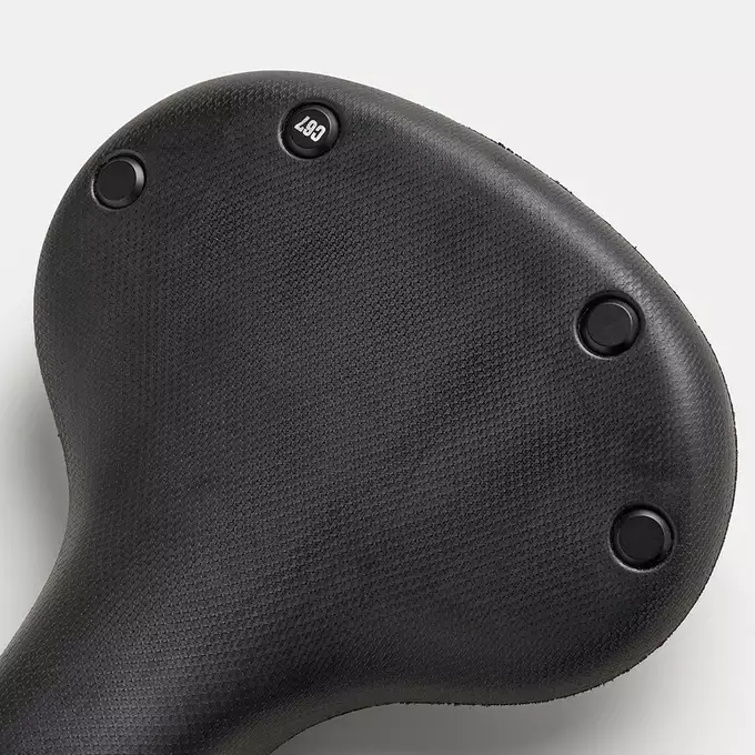 Siodełko BROOKS C67, Steel Rail, 485g, Black
