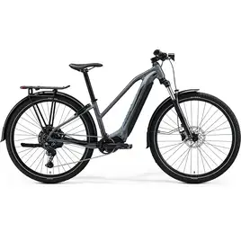 Merida eBIG.TOUR 400 EQ 2024 – widok boczny, kolor Cool Grey