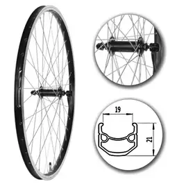 Koło przód 27,5" PA/O Alu, stożek, QR Shimano