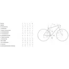 Geometria ramy Merida Big.Nine 3000 2025 – schemat i wymiary