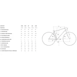MERIDA ONE-SIXTY FR 400 29"/27,5" Geometria ramy