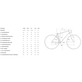MERIDA ONE-SIXTY 500 29"/27,5" Geometria ramy