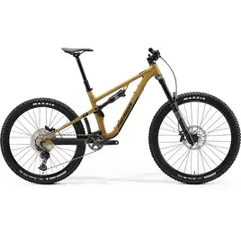 Merida One-Sixty 500 2025 w kolorze River Clay – masywny rower enduro z amortyzatorem RockShox, oponami Maxxis i zawieszeniem full.