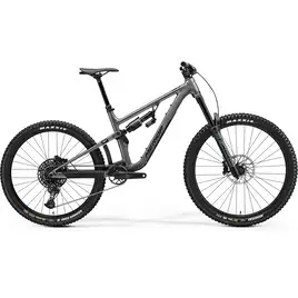 Merida One-Sixty 700 2025 w kolorze Gunmetal Grey – agresywny rower enduro z zawieszeniem RockShox ZEB i damperem Vivid Select.