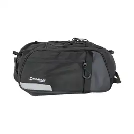 Torba rowerowa na bagażnik CB-6063 czarna widok z boku