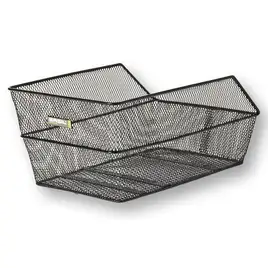 Kosz na tylny bagażnik BASIL CENTO + Mounting set for CENTO basket, stalowy czarny (NEW)
